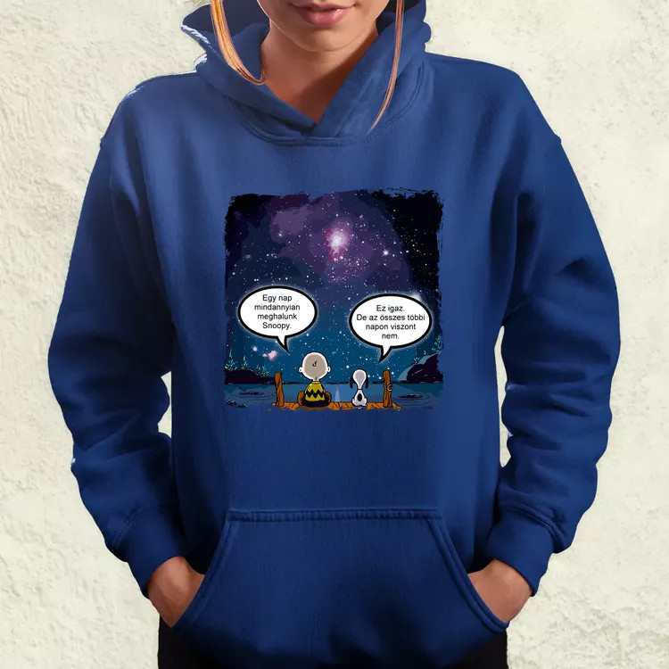 Snoopy élet női pulóver