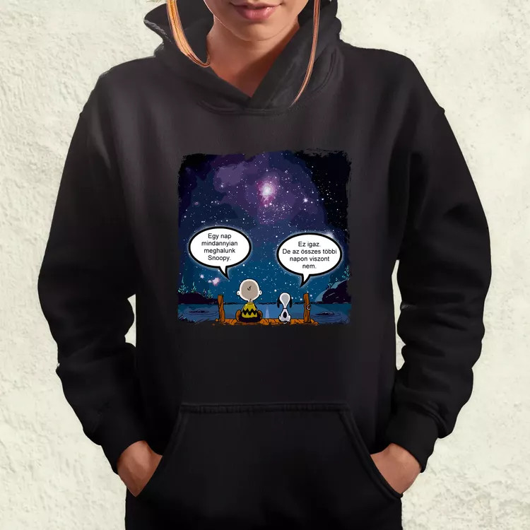 Snoopy élet női pulóver
