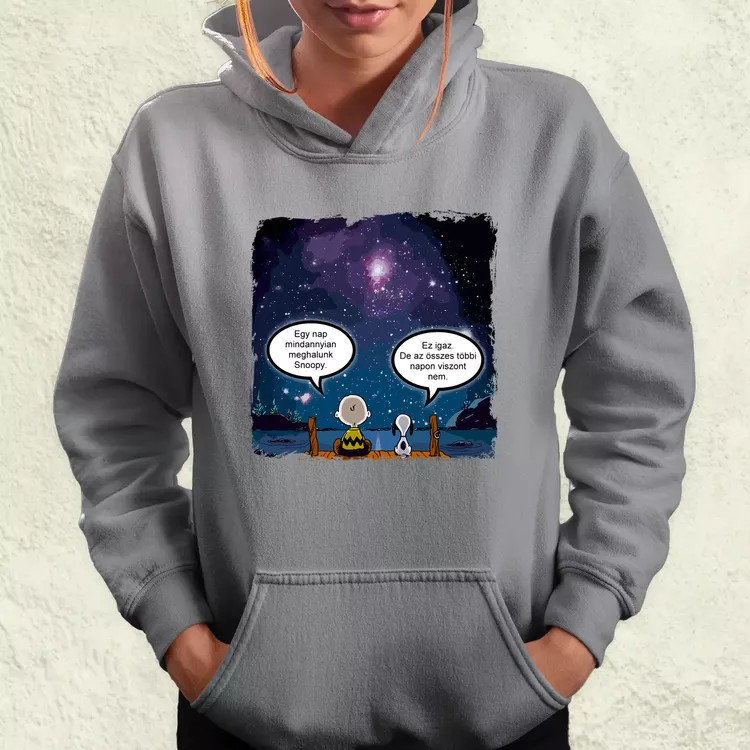 Snoopy élet női pulóver