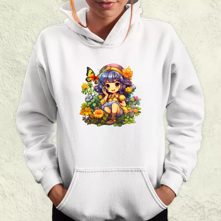 Varázslatos anime lány v2 női pulóver