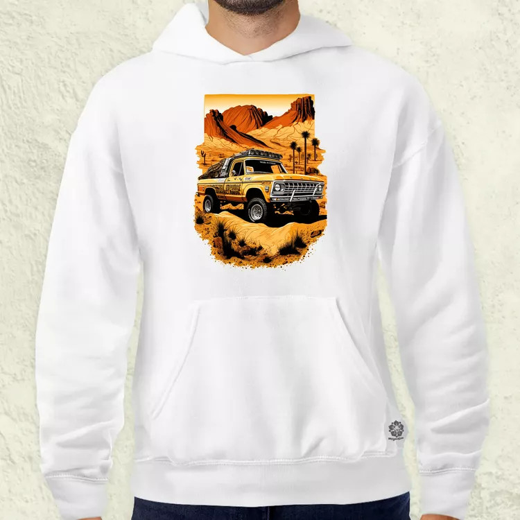 Vintage 1975 Ford 4x4 v2 férfi pulóver