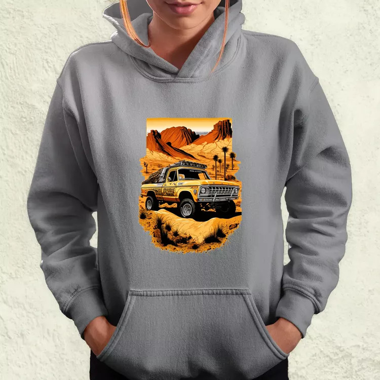 Vintage 1975 Ford 4x4 v2 női pulóver