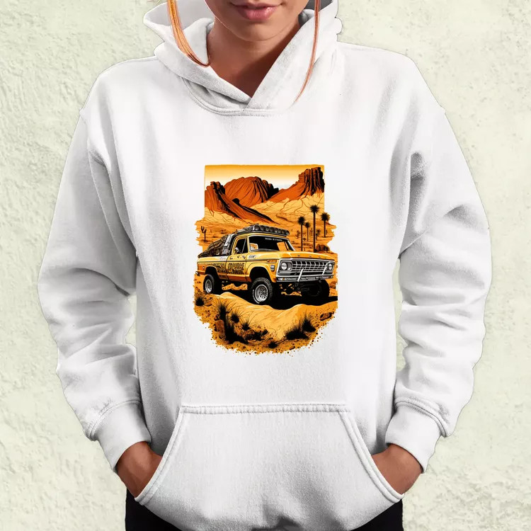 Vintage 1975 Ford 4x4 v2 női pulóver