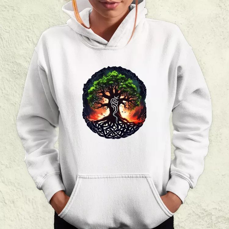 Yggdrasil v3 női pulóver