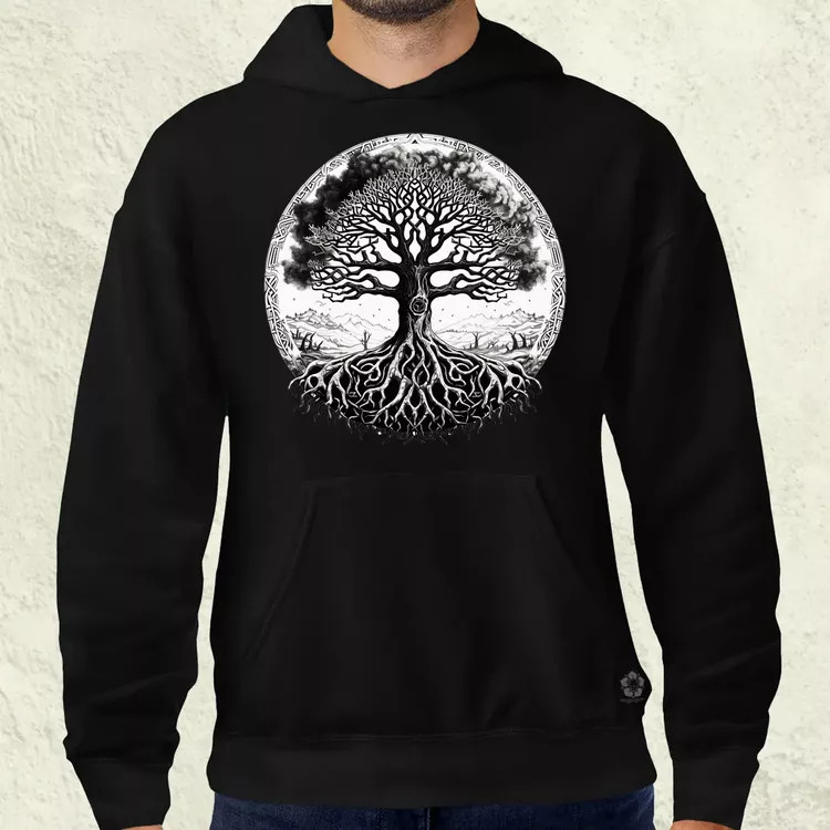 Yggdrasil v4 férfi pulóver