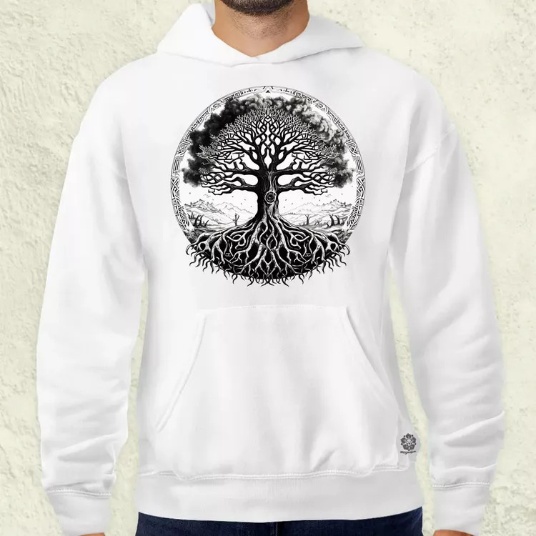 Yggdrasil v4 férfi pulóver