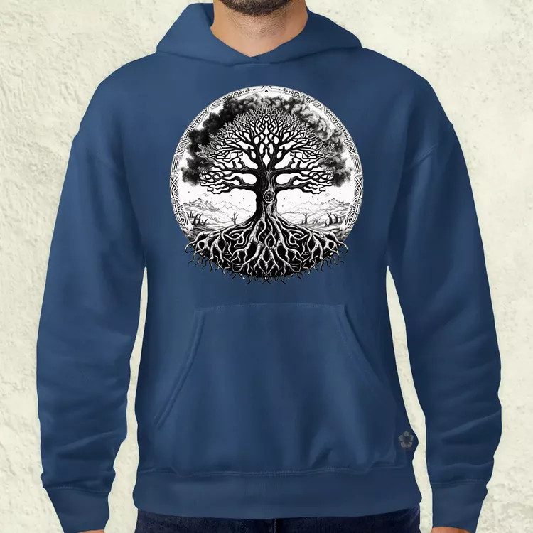 Yggdrasil v4 férfi pulóver