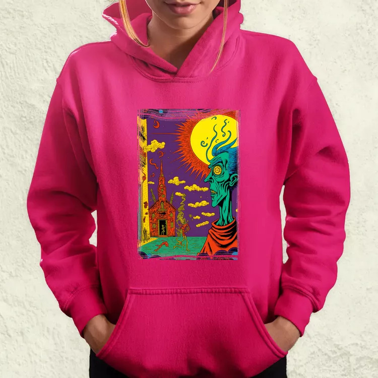 Basil Wolverton fanart v9 női pulóver