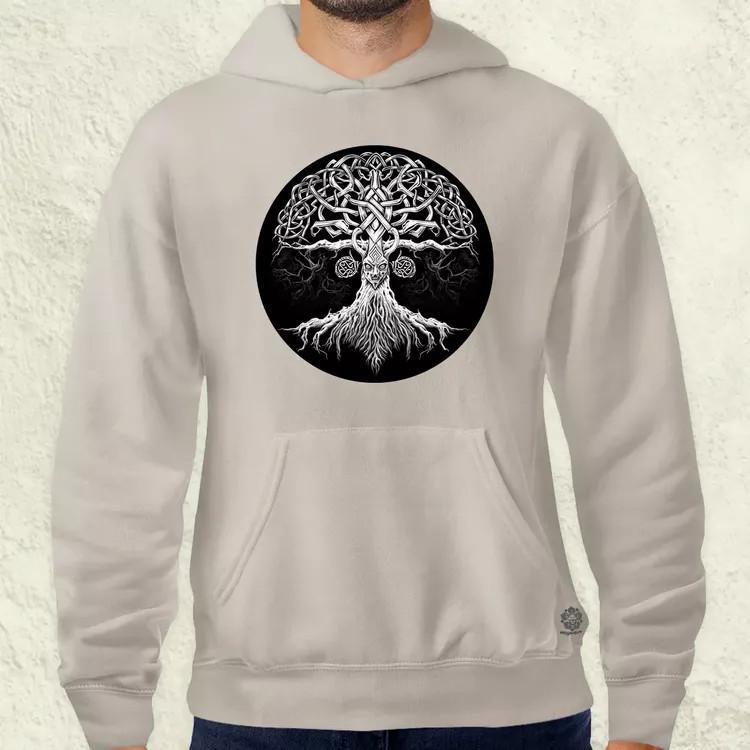 Yggdrasil v8 férfi pulóver