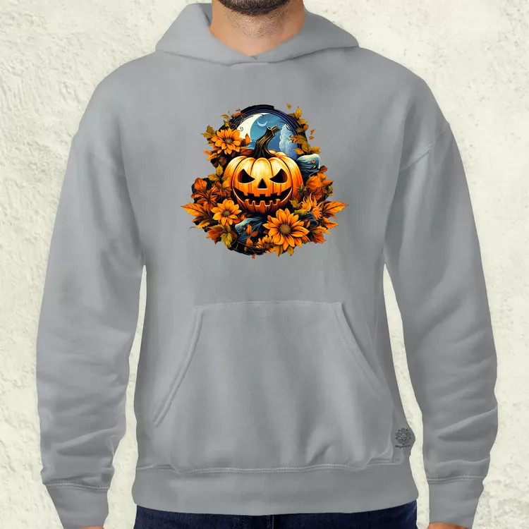Halloween tök v3 férfi pulóver