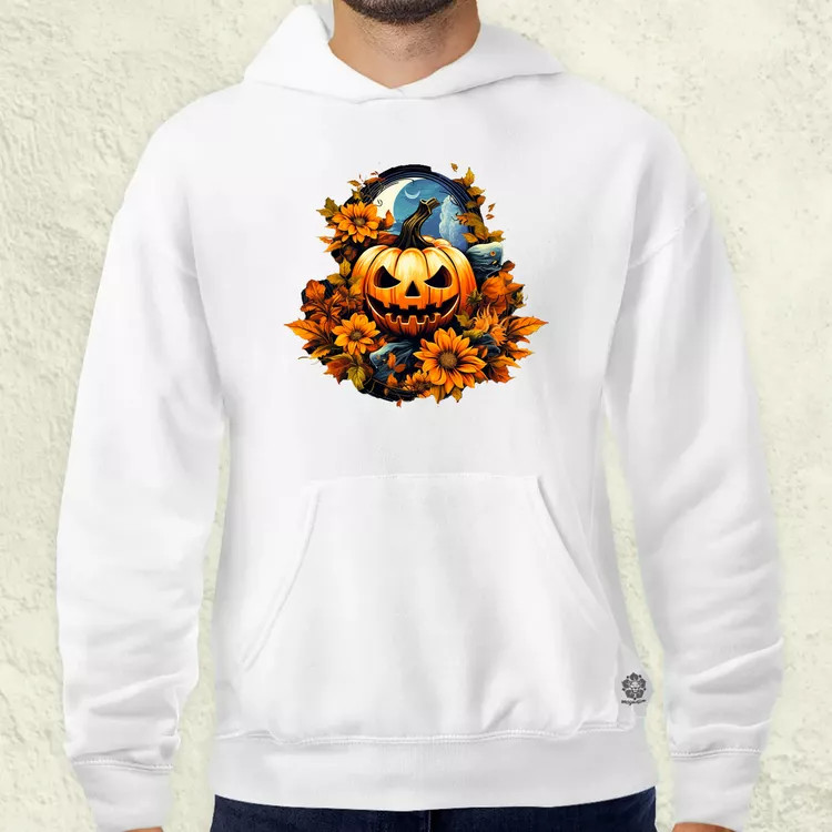 Halloween tök v3 férfi pulóver