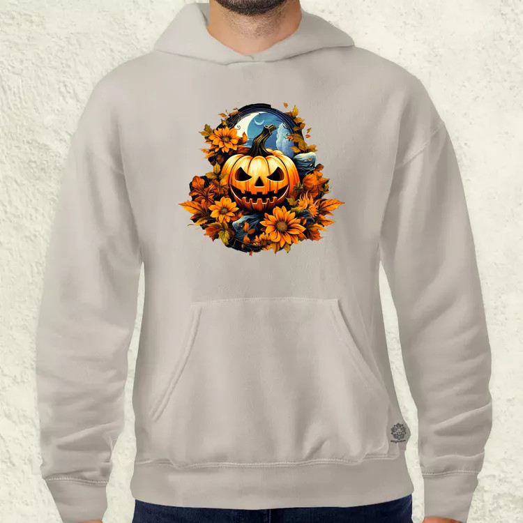 Halloween tök v3 férfi pulóver