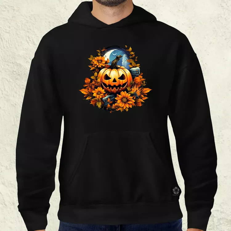Halloween tök v3 férfi pulóver