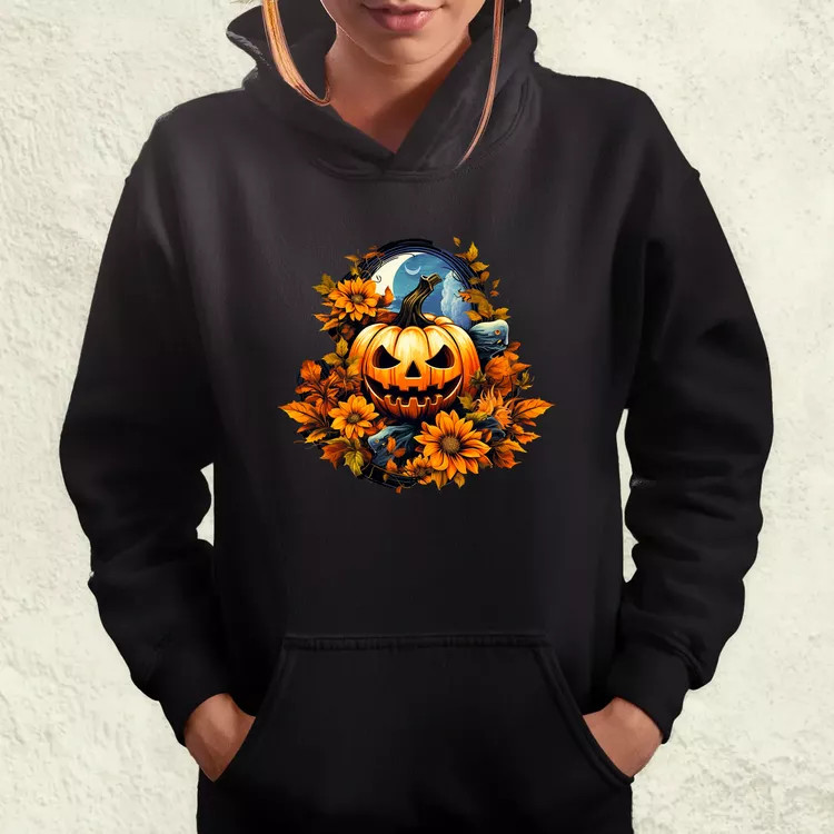 Halloween tök v3 női pulóver