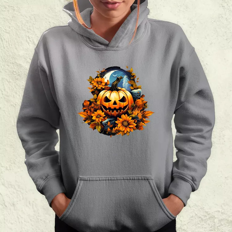 Halloween tök v3 női pulóver