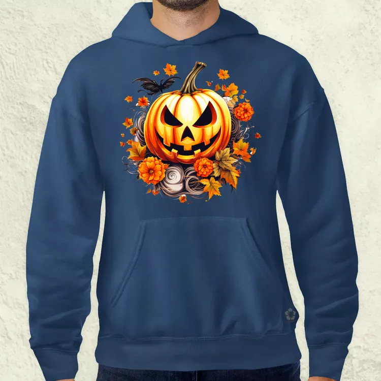 Halloween tök v4 férfi pulóver