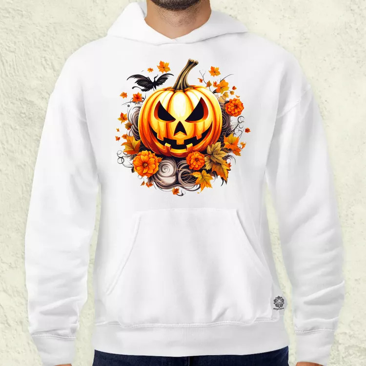 Halloween tök v4 férfi pulóver