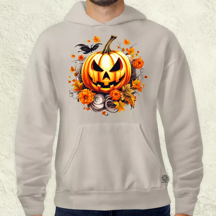 Halloween tök v4 férfi pulóver