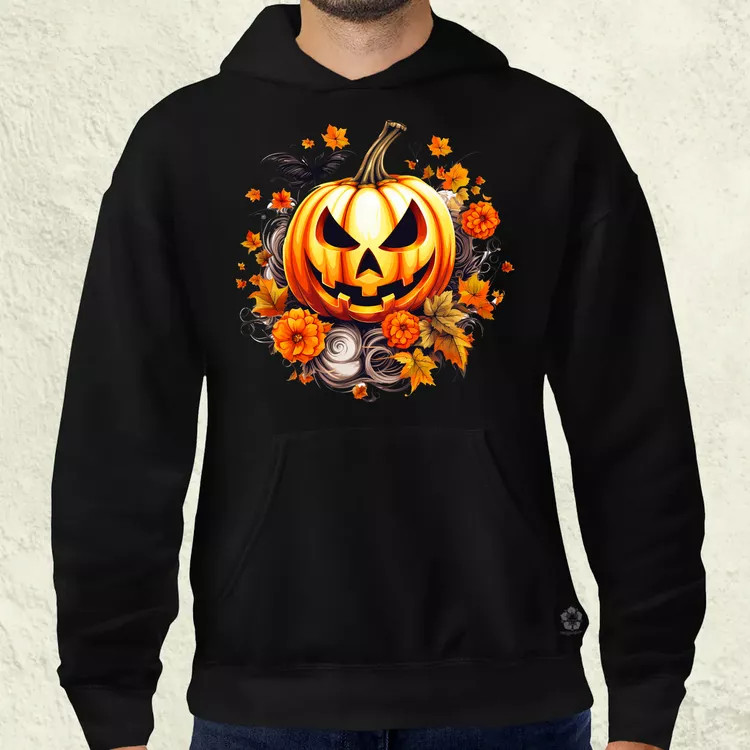 Halloween tök v4 férfi pulóver