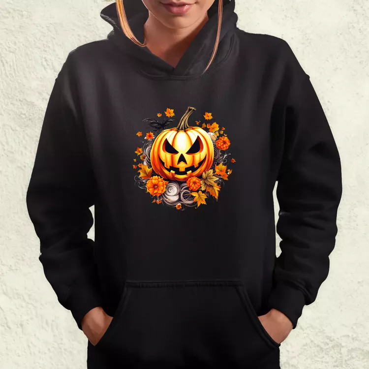 Halloween tök v4 női pulóver