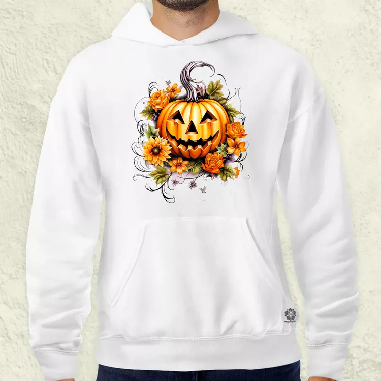 Halloween tök v6 férfi pulóver