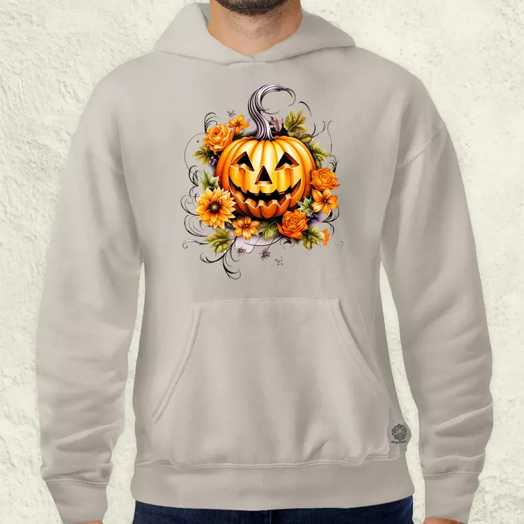 Halloween tök v6 férfi pulóver