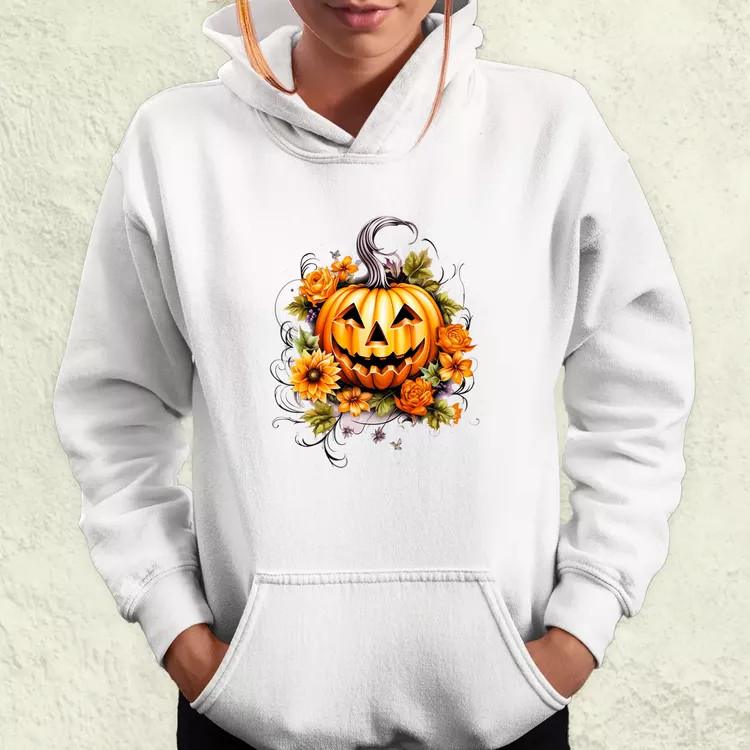 Halloween tök v6 női pulóver