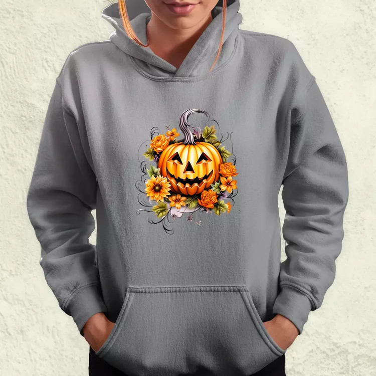 Halloween tök v6 női pulóver