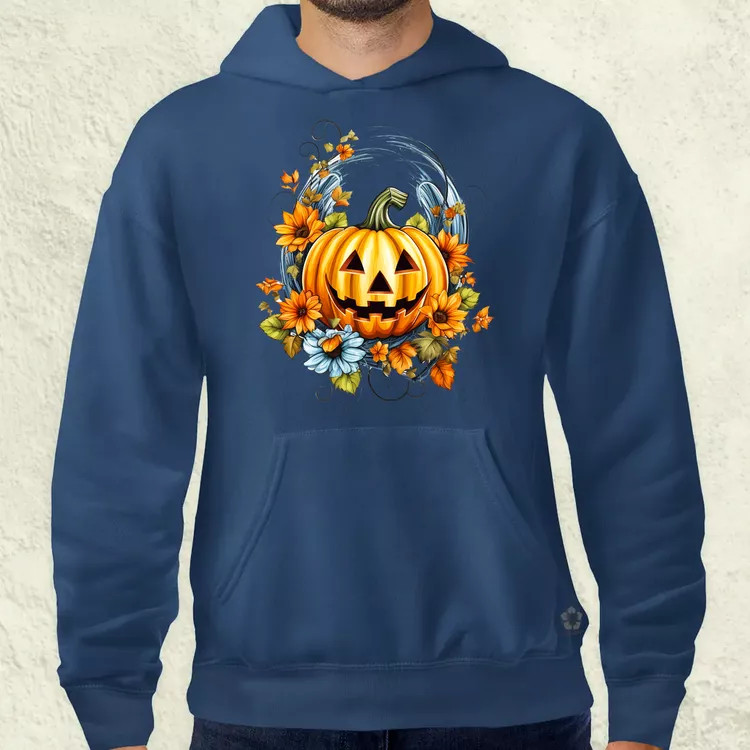 Halloween tök v7 férfi pulóver