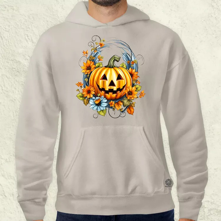 Halloween tök v7 férfi pulóver