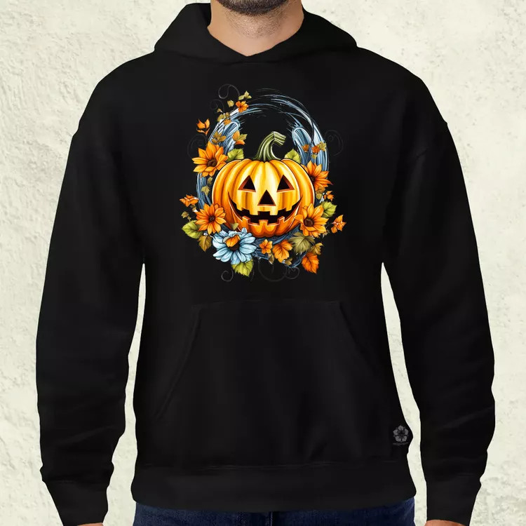 Halloween tök v7 férfi pulóver