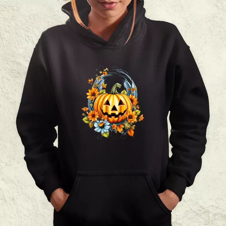 Halloween tök v7 női pulóver