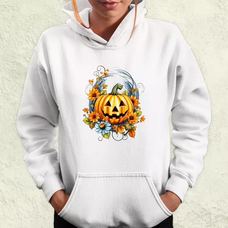 Halloween tök v7 női pulóver