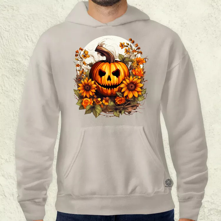 Halloween tök v8 férfi pulóver