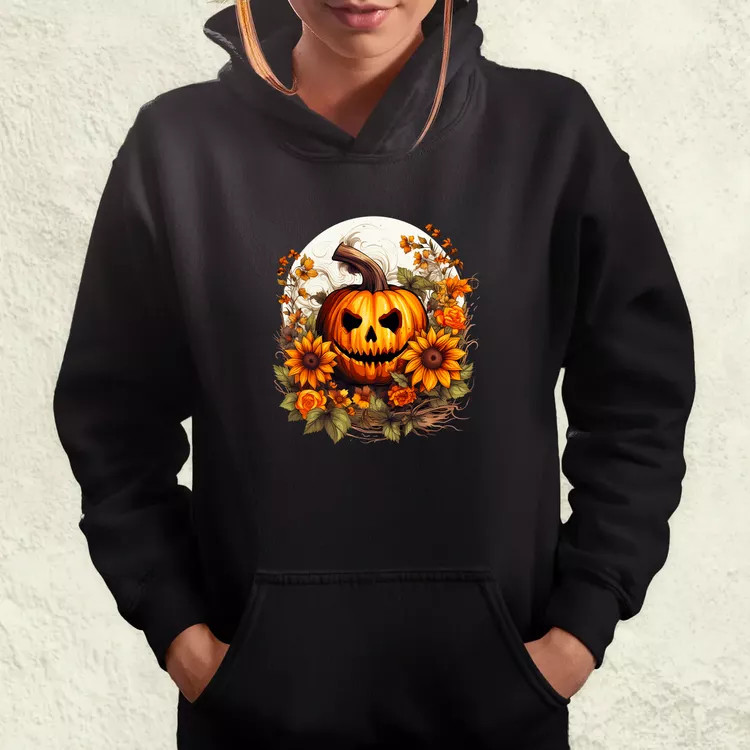 Halloween tök v8 női pulóver