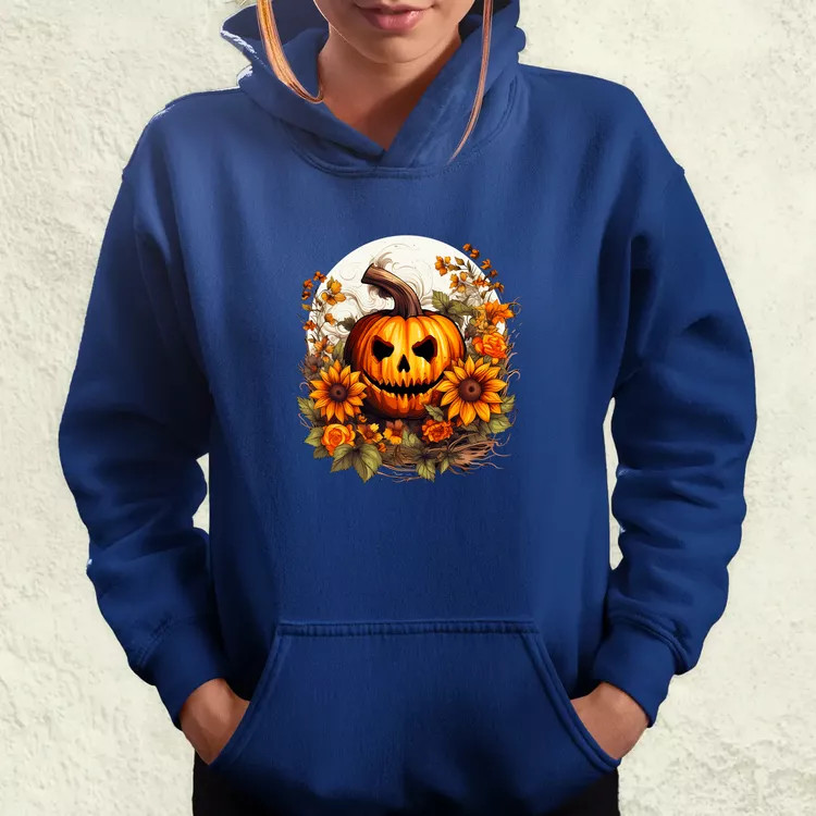 Halloween tök v8 női pulóver