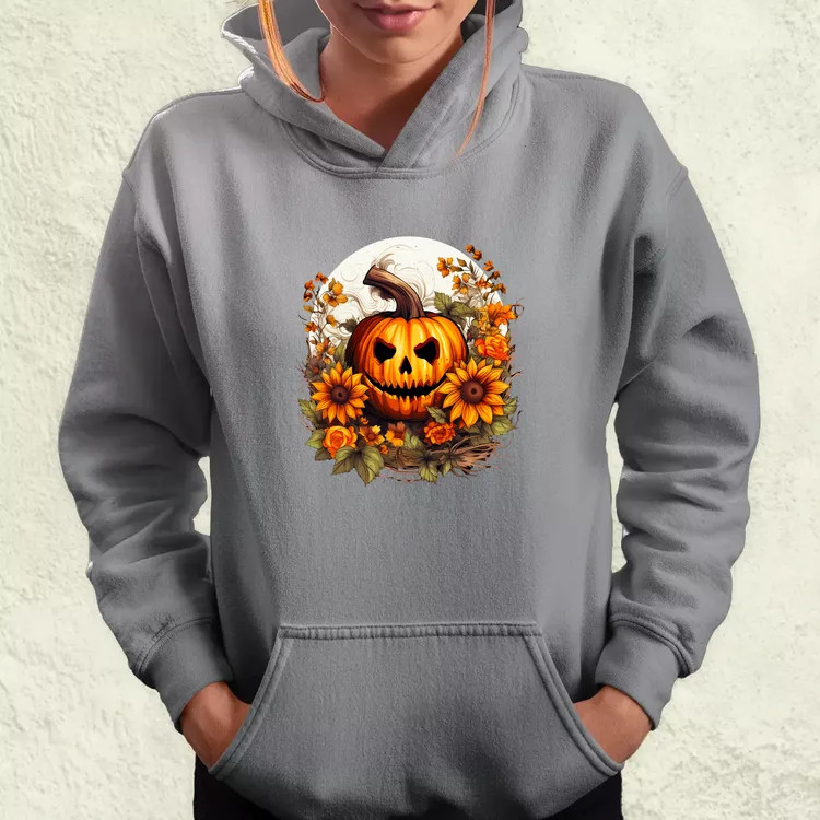 Halloween tök v8 női pulóver