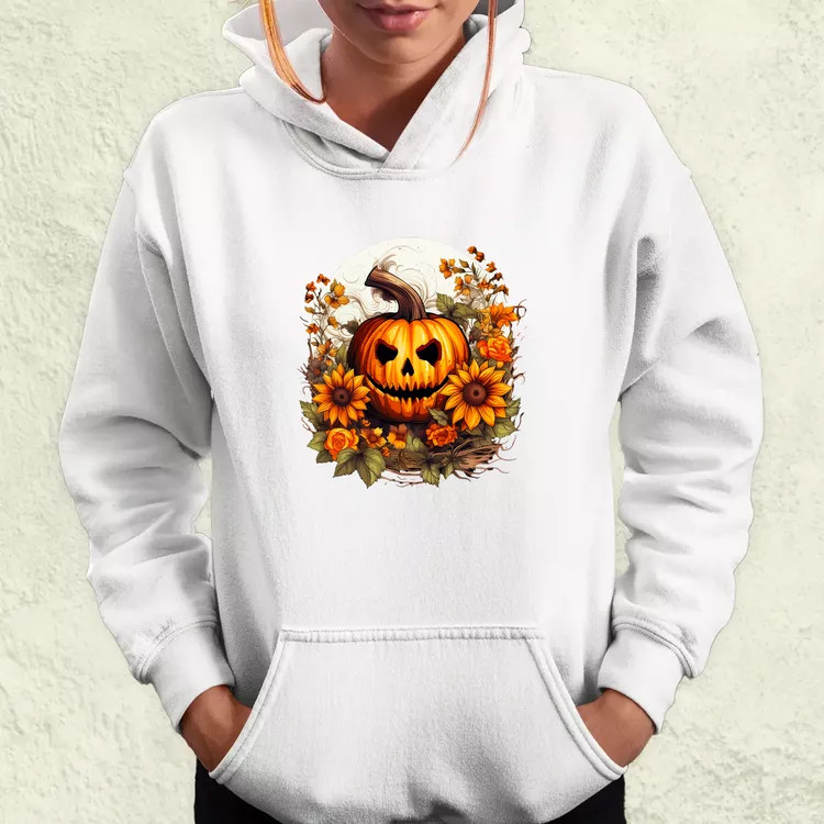 Halloween tök v8 női pulóver