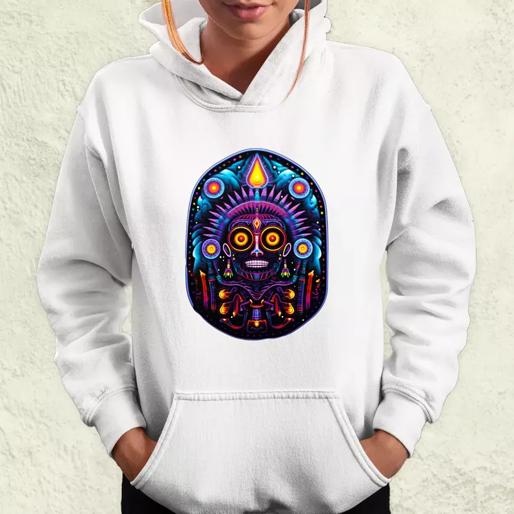 Huichol mágikus idegenek v1 női pulóver