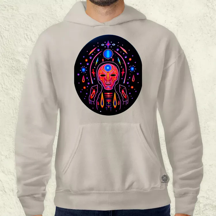 Huichol mágikus idegenek v3 férfi pulóver