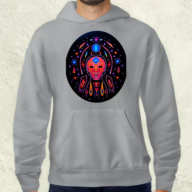 Huichol mágikus idegenek v3 férfi pulóver