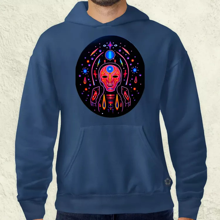 Huichol mágikus idegenek v3 férfi pulóver