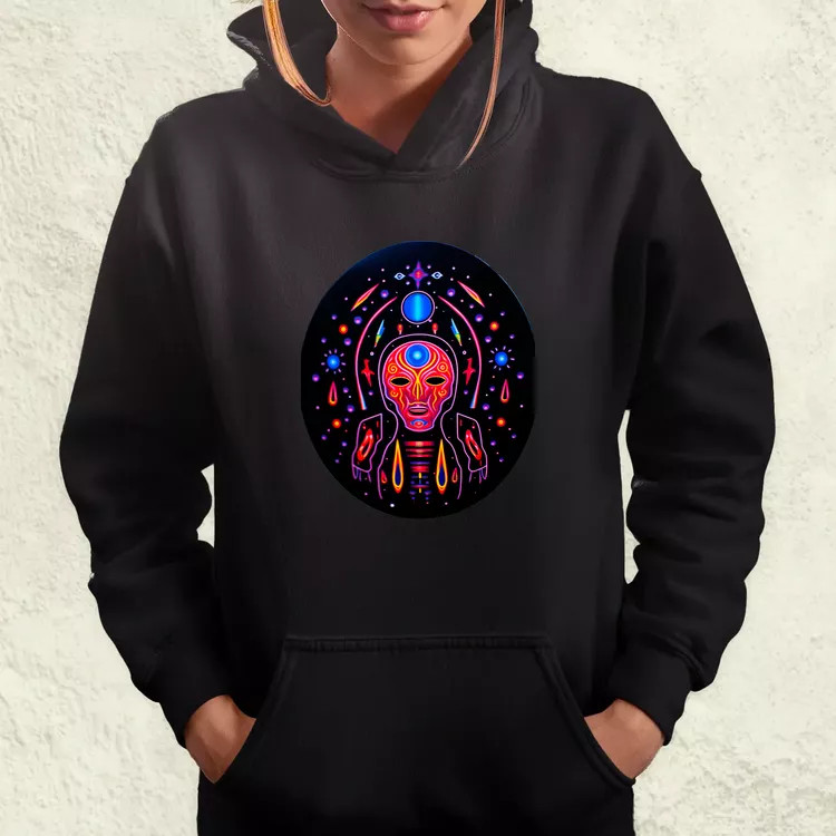 Huichol mágikus idegenek v3 női pulóver