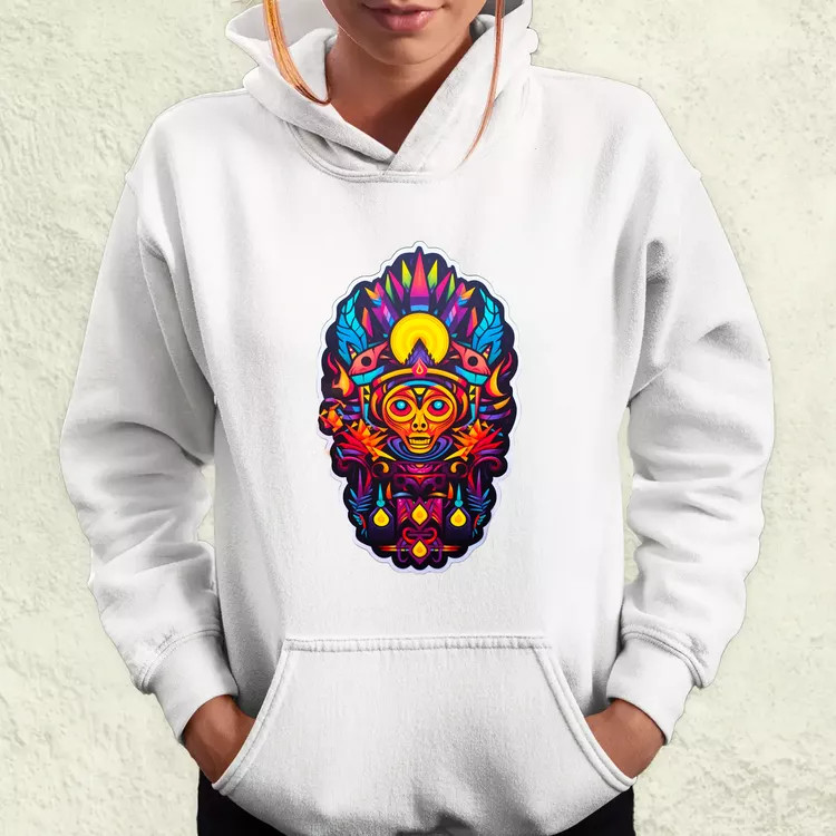 Huichol mágikus idegenek v6 női pulóver