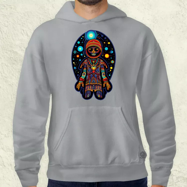Huichol mágikus idegenek v7 férfi pulóver