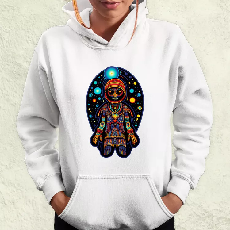 Huichol mágikus idegenek v7 női pulóver
