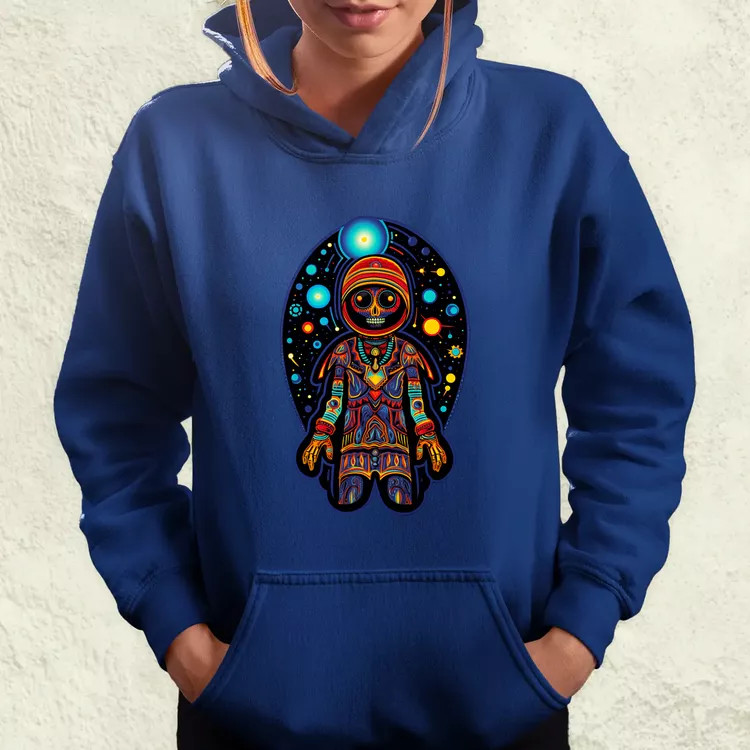 Huichol mágikus idegenek v7 női pulóver