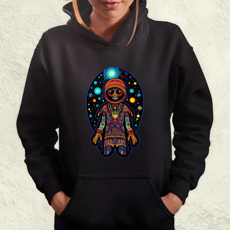 Huichol mágikus idegenek v7 női pulóver