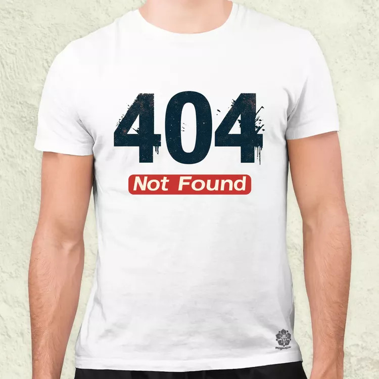 404 not found v1 férfi póló