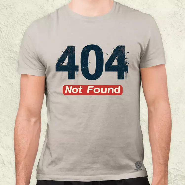 404 not found v1 férfi póló